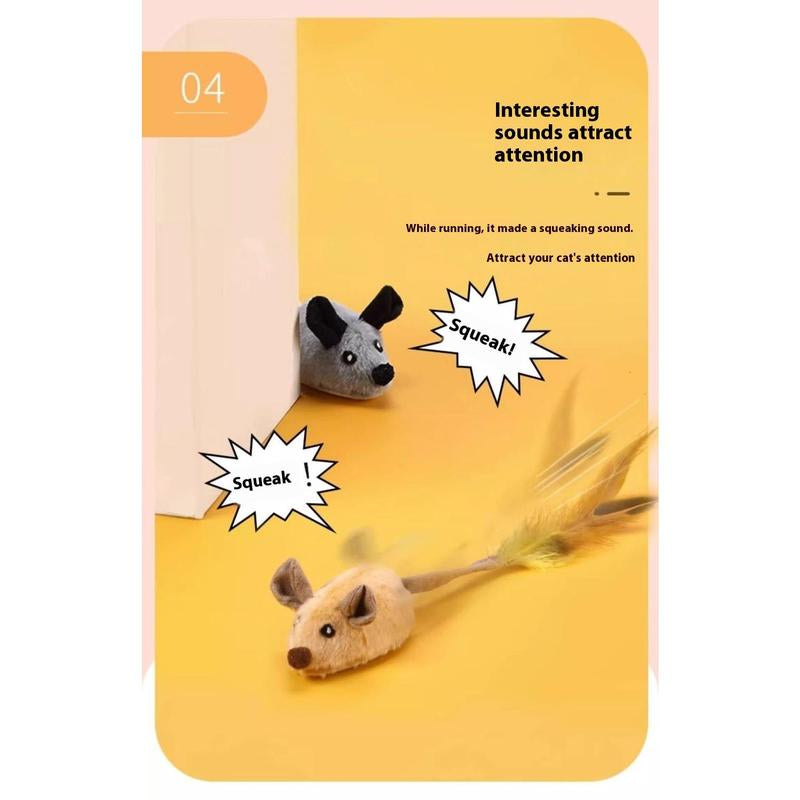 Rechargeable Mouse Toy Sensing Toy Simulation Mouse Animal Electric Smart Mouse Toy Teasing Cat Toy Cat Toys Crazy Cat Toy Gifts for Cats Money Saving Toy Cute Cat Toys Gravity Ball Cat Ball Interactive Cat Toy