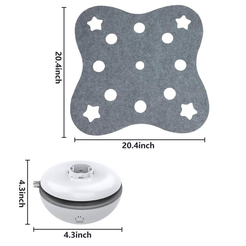 Waaiio Cat Toys for Indoor Cats,Interactive Toy Hide N Seek for Kittens,Automatic Moving Wand Feather,Motion Activated Exercise Toy for Bored Cats Rechargeable (Grey)