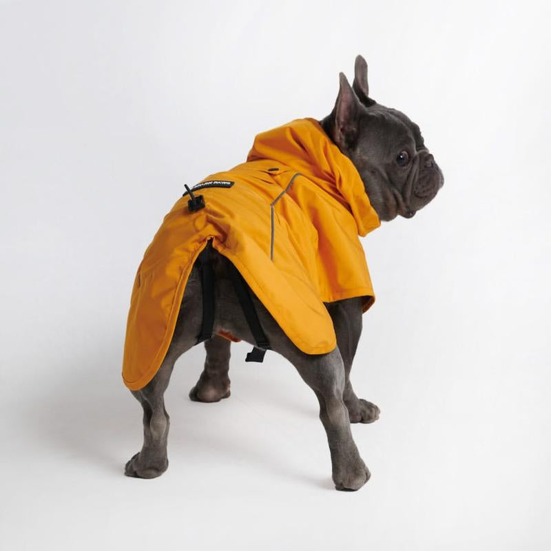 Spark Paws Breatheshield Dog Raincoat - Waterproof Windproof Rain Jacket, for Small Medium Large Extra Large Dogs, Reflective Full-Body Coverage Dry Suit