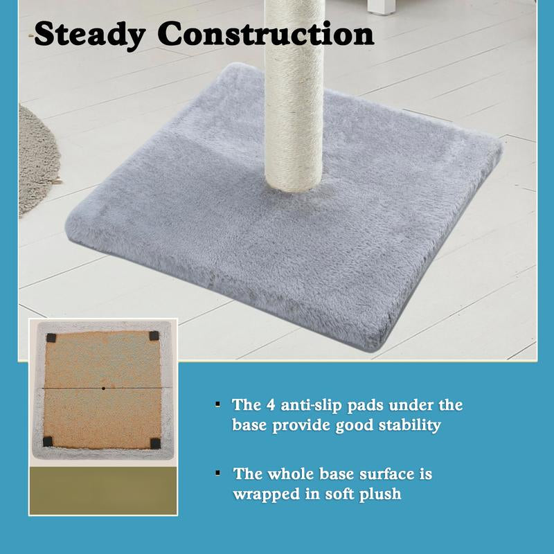 Cat Scratching Posts for Indoor Cats and Kittens Cat Scratchers with Dangling Ball Vertical Scratcher with Premium Sisal House Home