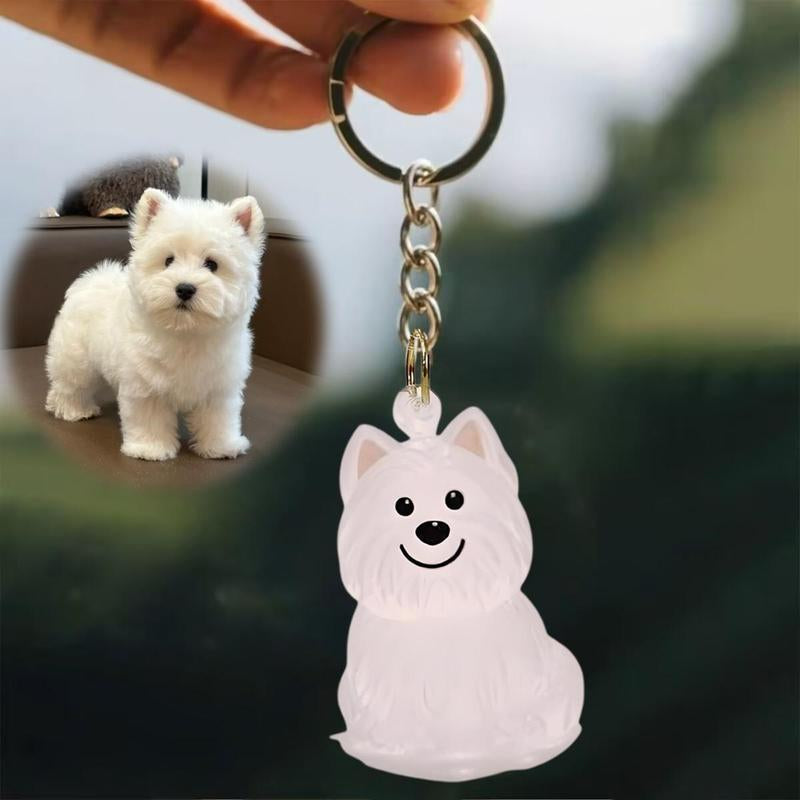 Dog Hair Storage Bottle, Dog Fur Keepsake Capsule Pendant, Keychain for Collecting Cat and Dog Hair, Cute Pet Memorial Gifts, Back-To-School Gifts