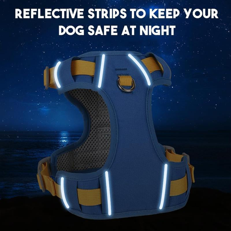Best Pet Supplies Bettage Adjustable Dog Vest Harness Breathable No Pull Harness for Small, Medium, Large Dogs, Easy Step-In Dogaccessories