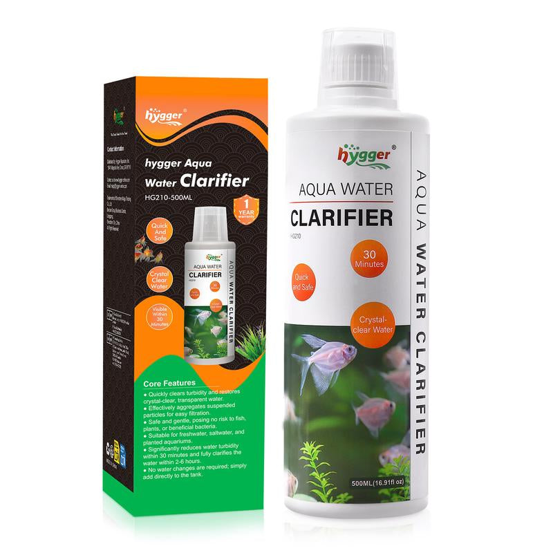 Hygger Aquarium Water Clarifier, Water Clarifier for Fish Tank, for Freshwater and Saltwater Tanks