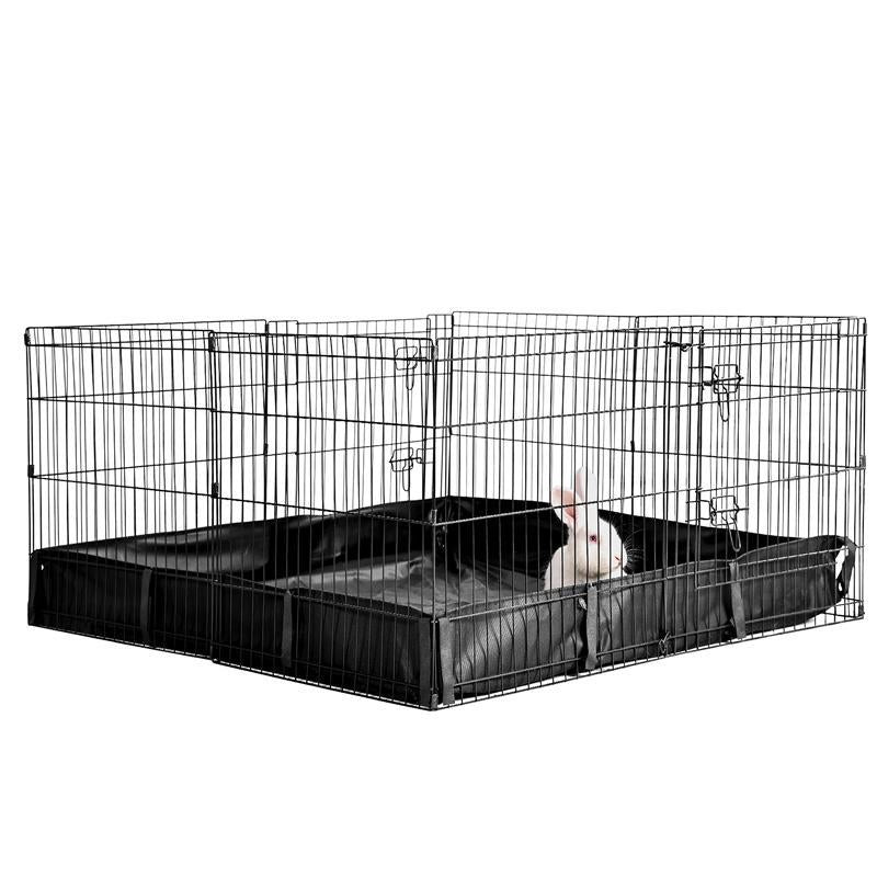 Aivituvin-Air71 Guinea Pig ,Bunny Playpen| Small Pet Playpen with Floor,Petlife,Dog Playpen,Rabbit Playpen,Dog Crate