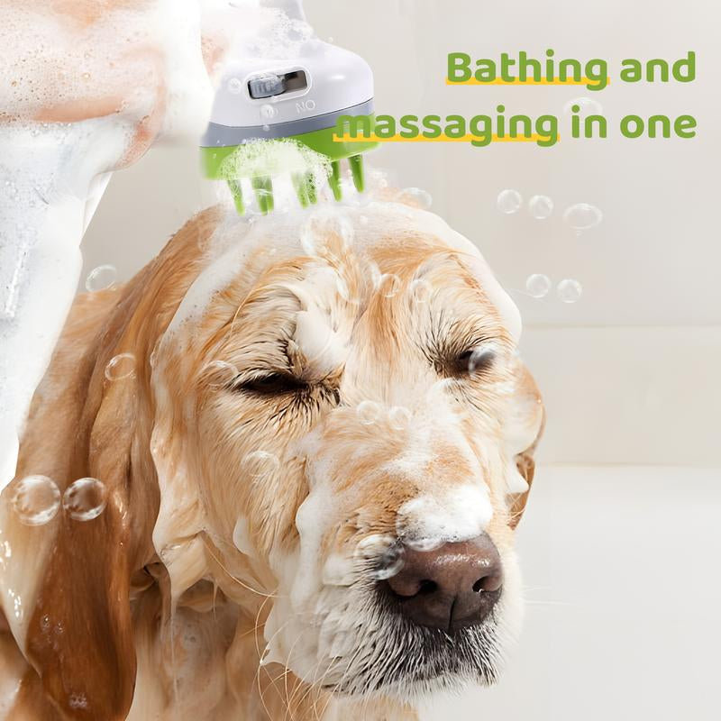 MALFT PET 3-In-1 Pet Shower Kit,High Pressure Cleaner Nozzle,Pet Bathing Grooming Accessories,Deshedding Nozzle,Suitable for Pets,Home and Outdoor Use