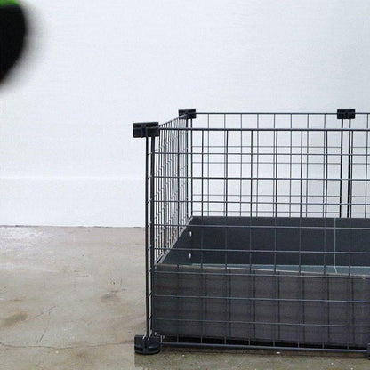 Guinea Pig Condo C&C Cage with Pillars, Balcony, and Ramp- Guineadad
