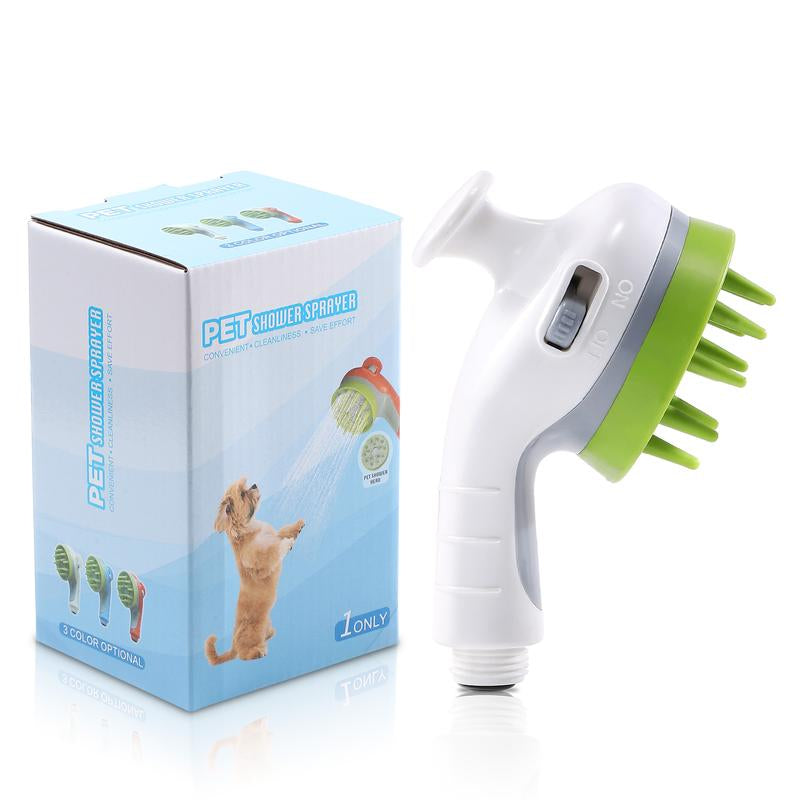 MALFT PET 3-In-1 Pet Shower Kit,High Pressure Cleaner Nozzle,Pet Bathing Grooming Accessories,Deshedding Nozzle,Suitable for Pets,Home and Outdoor Use
