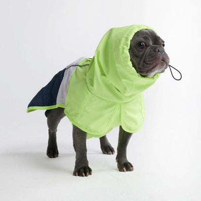 Spark Paws Breatheshield Dog Raincoat - Waterproof Windproof Rain Jacket, for Small Medium Large Extra Large Dogs, Reflective Full-Body Coverage Dry Suit