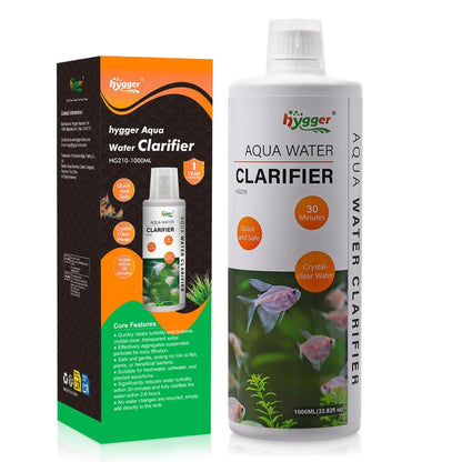 Hygger Aquarium Water Clarifier, Water Clarifier for Fish Tank, for Freshwater and Saltwater Tanks